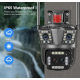 WiFi Камера Icsee 12MP с 3бр обектива и 10х увеличаване, цветно виждане, аудио